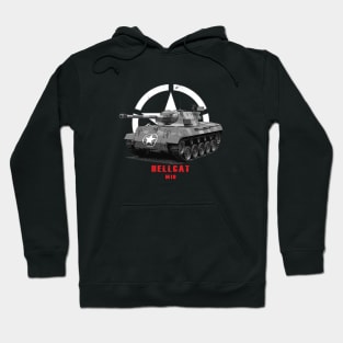 M18 Hellcat Military tank WW2 Hoodie